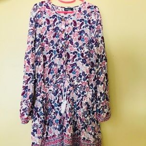Girls casual floral print dress